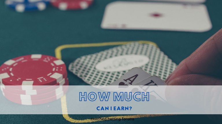 How much can i earn matched betting