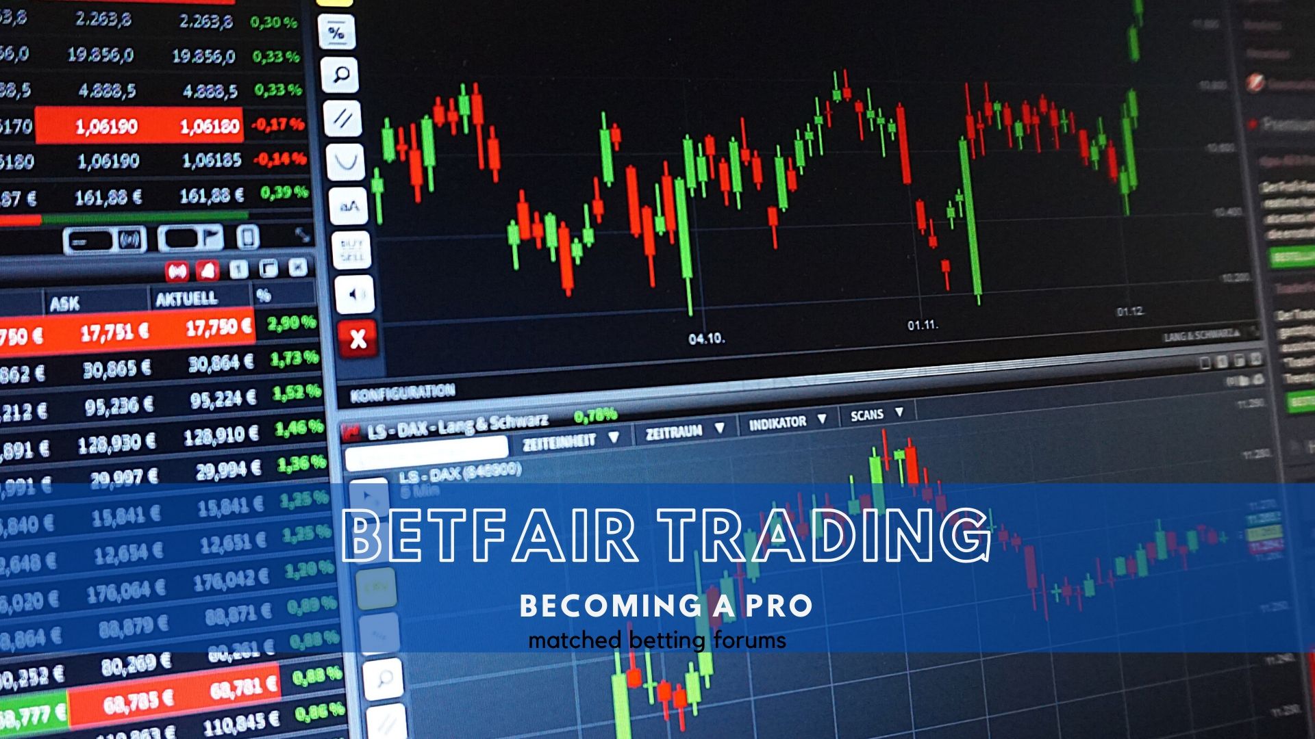 Betfair Trading Guide